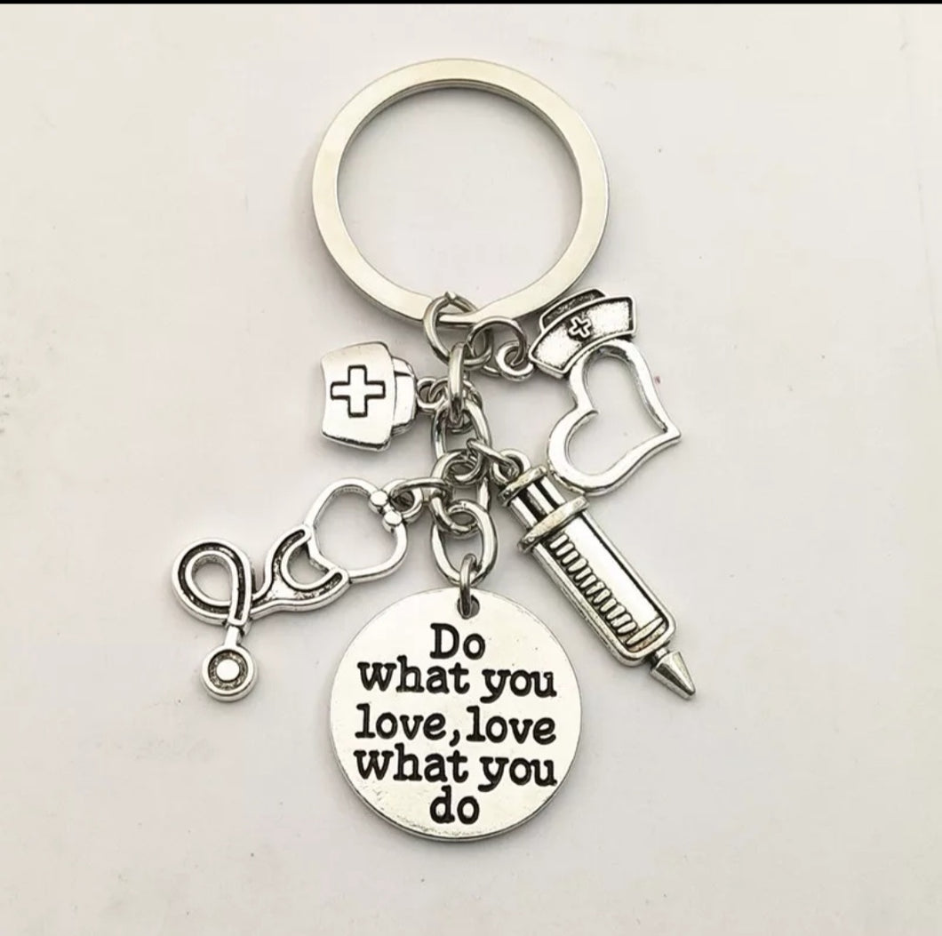 Nurse Life Keychain