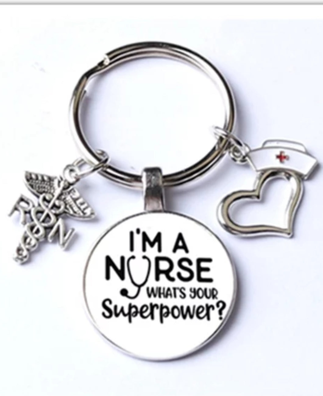 Super Nurse Keychain